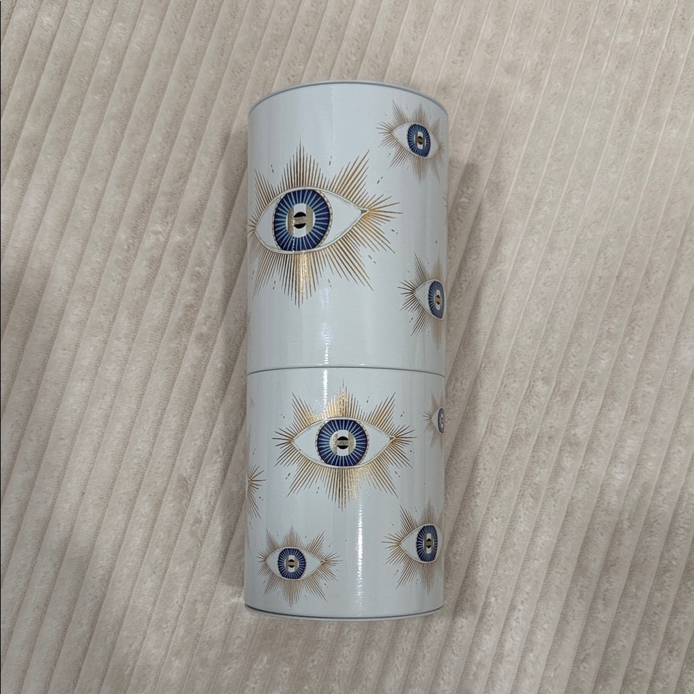 Hourglass Evil Eye Brush Case Tube
